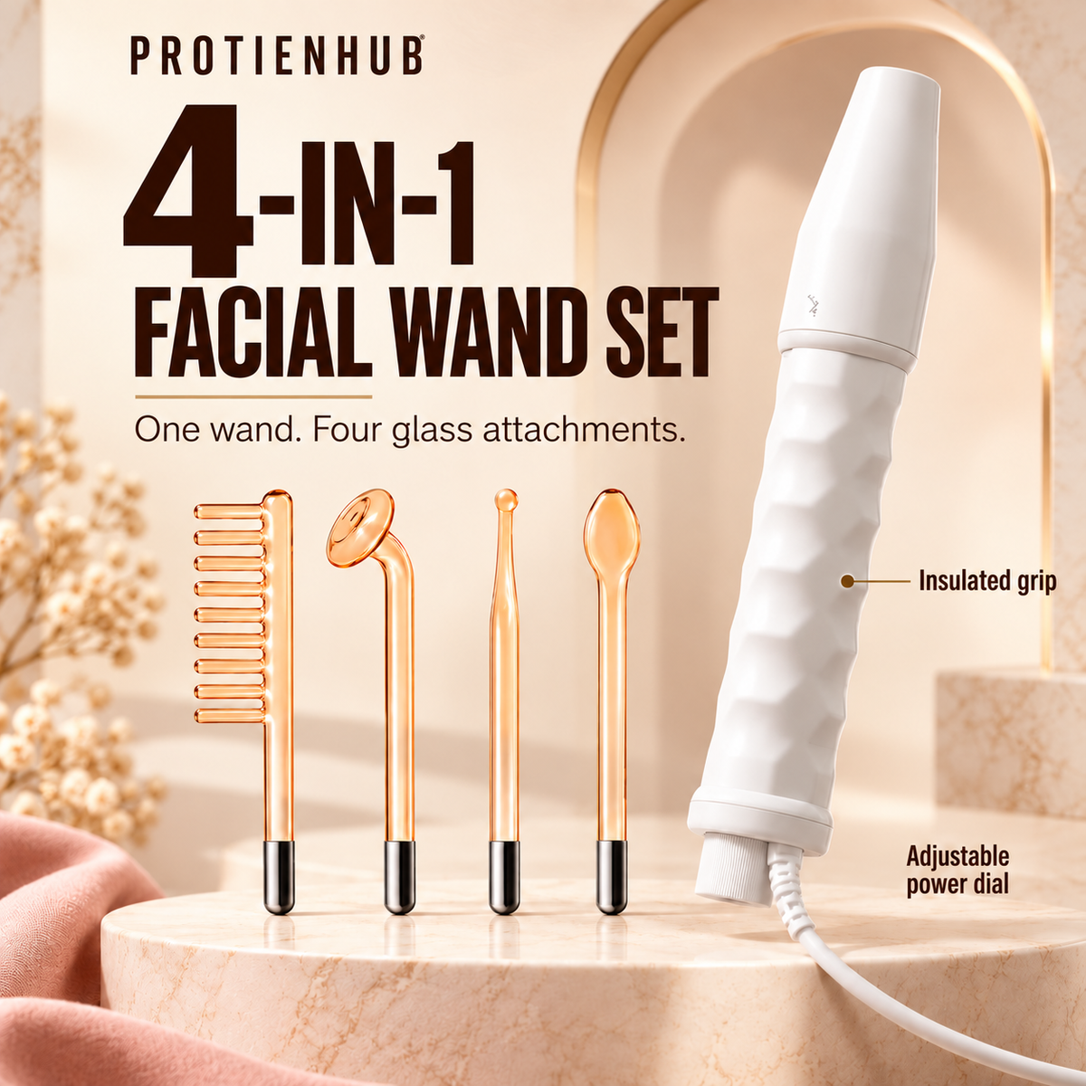 4-in-1 Facial Wand Set – Protien Hub