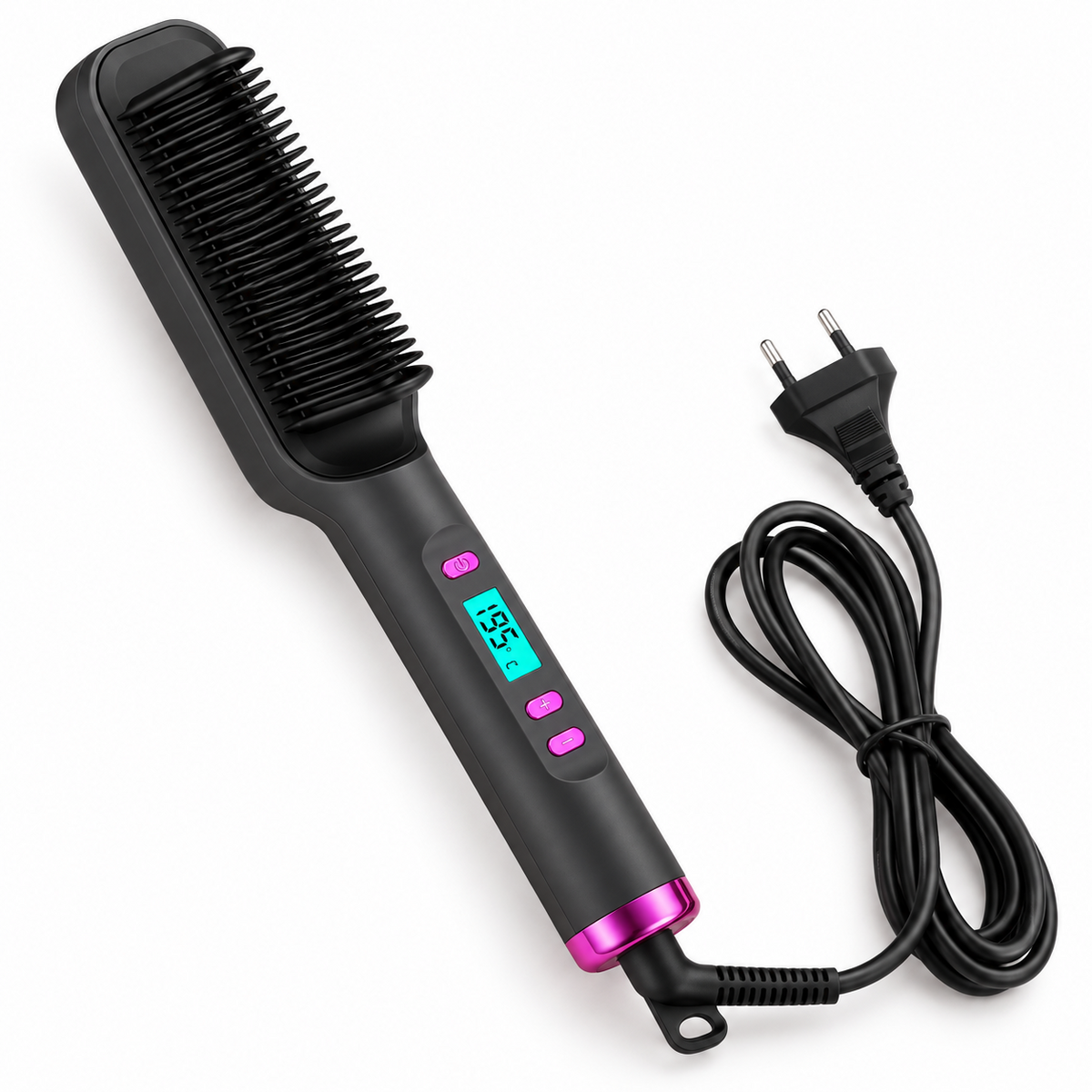2-in-1 Heated Styling Brush – Protien Hub