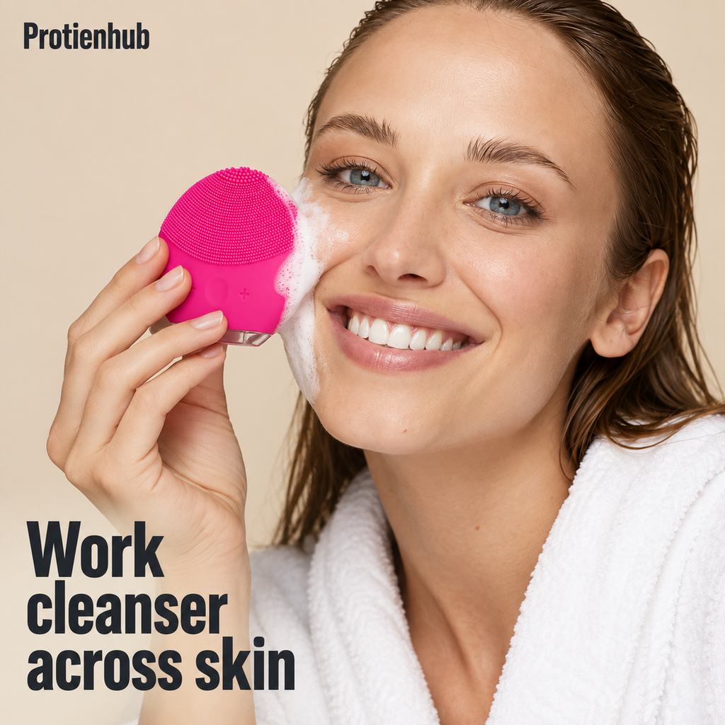 Sonic Silicone Face Brush – Protien Hub