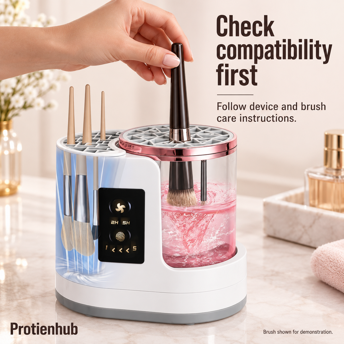 Makeup Brush Cleaner & Dryer – Protien Hub