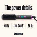 2-in-1 Heated Styling Brush – Protien Hub