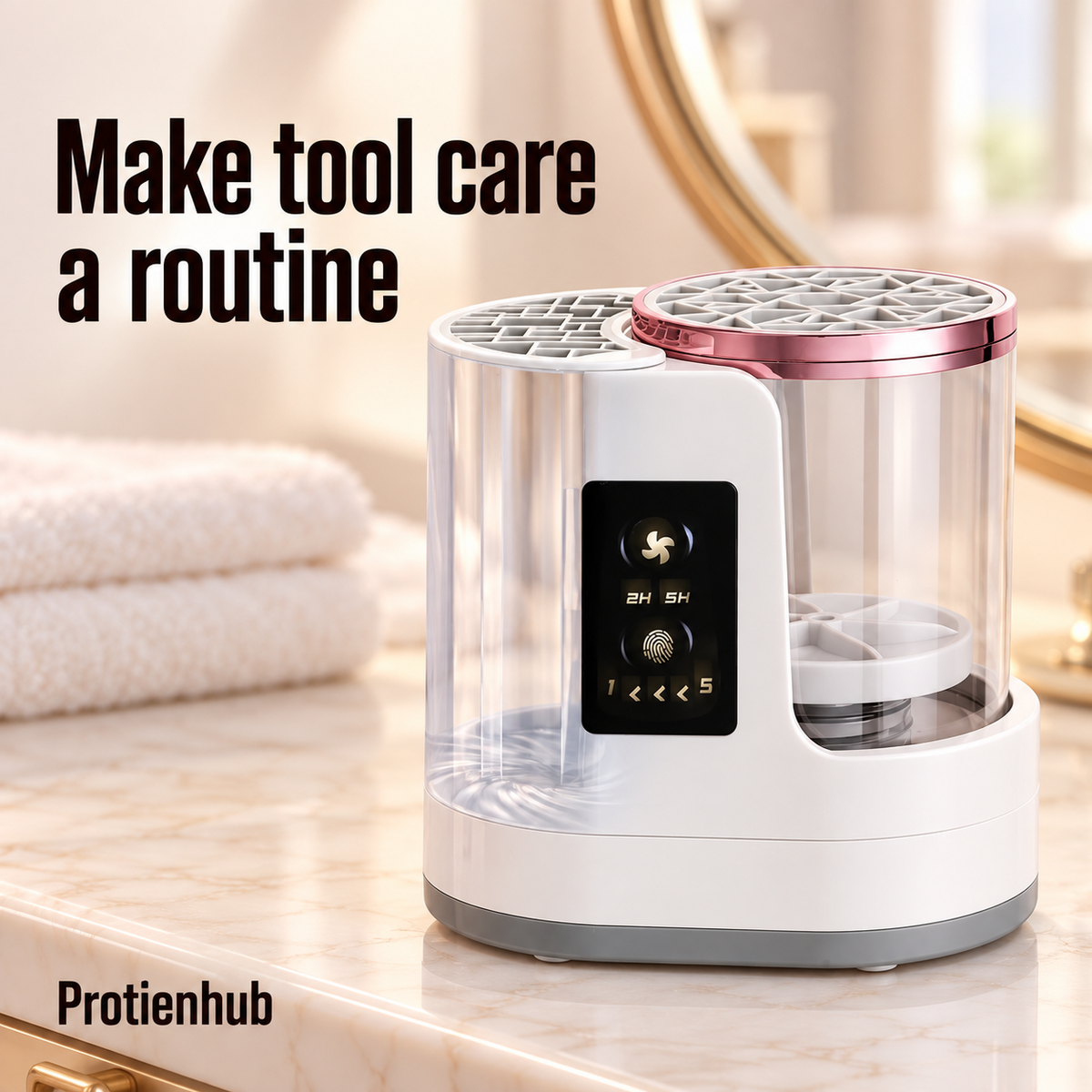Makeup Brush Cleaner & Dryer – Protien Hub