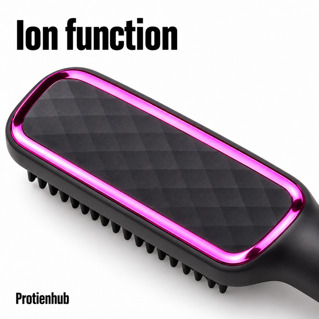 2-in-1 Heated Styling Brush – Protien Hub