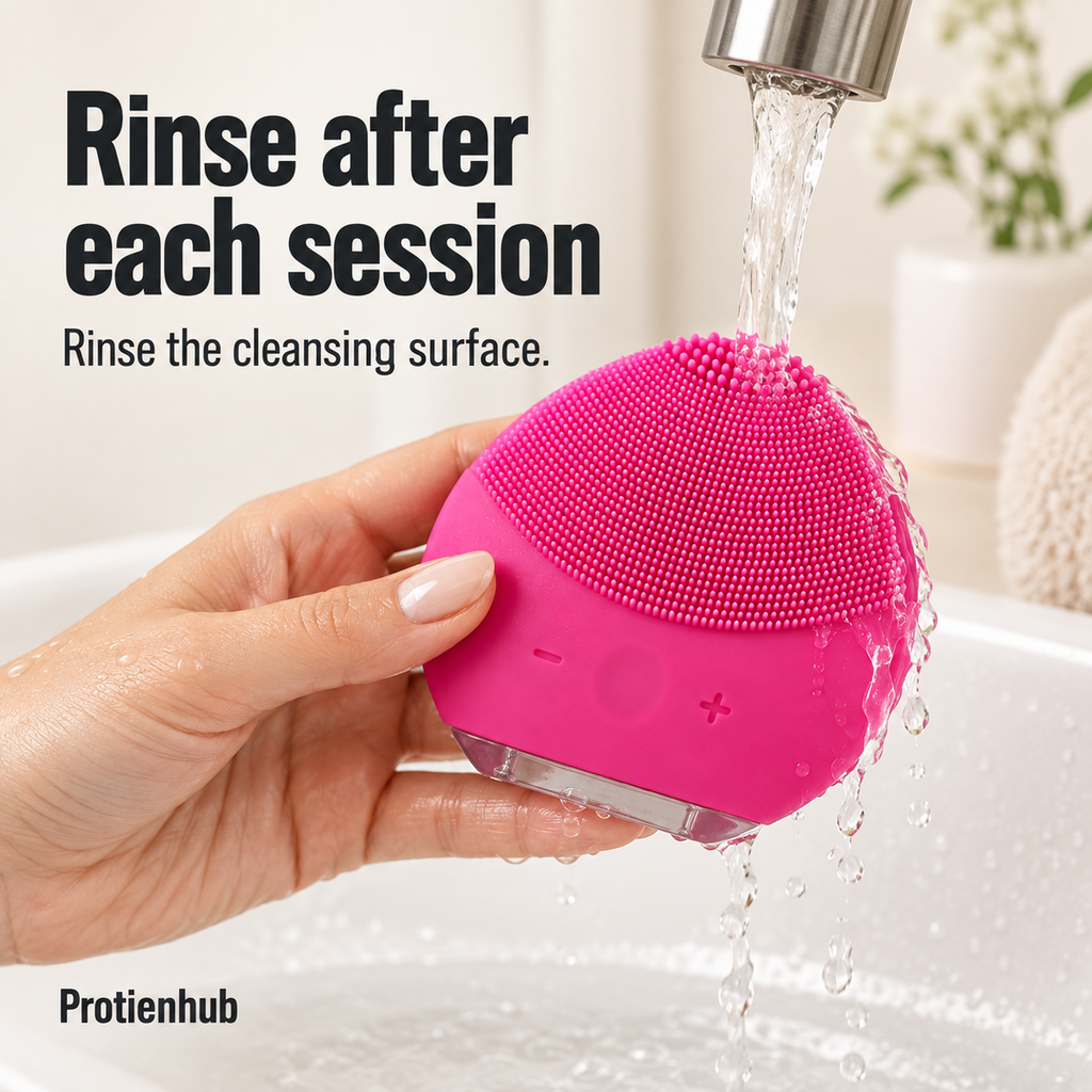 Sonic Silicone Face Brush – Protien Hub