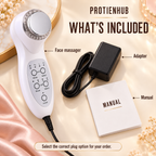7-Colour Ultrasonic Face Massager – Protien Hub