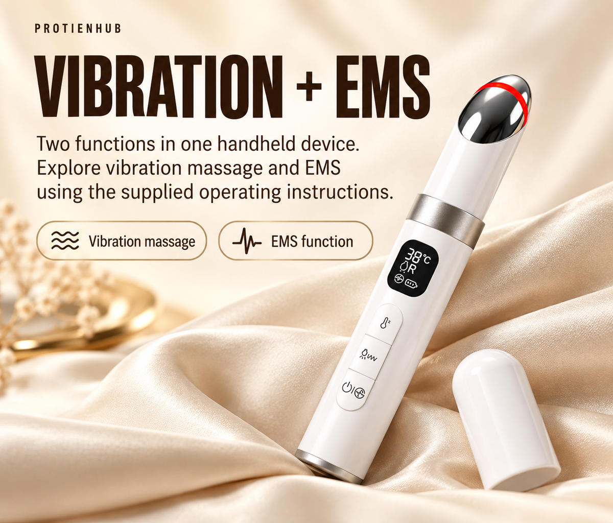 Heated EMS Eye Massager – Protien Hub