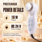 7-Colour Ultrasonic Face Massager – Protien Hub