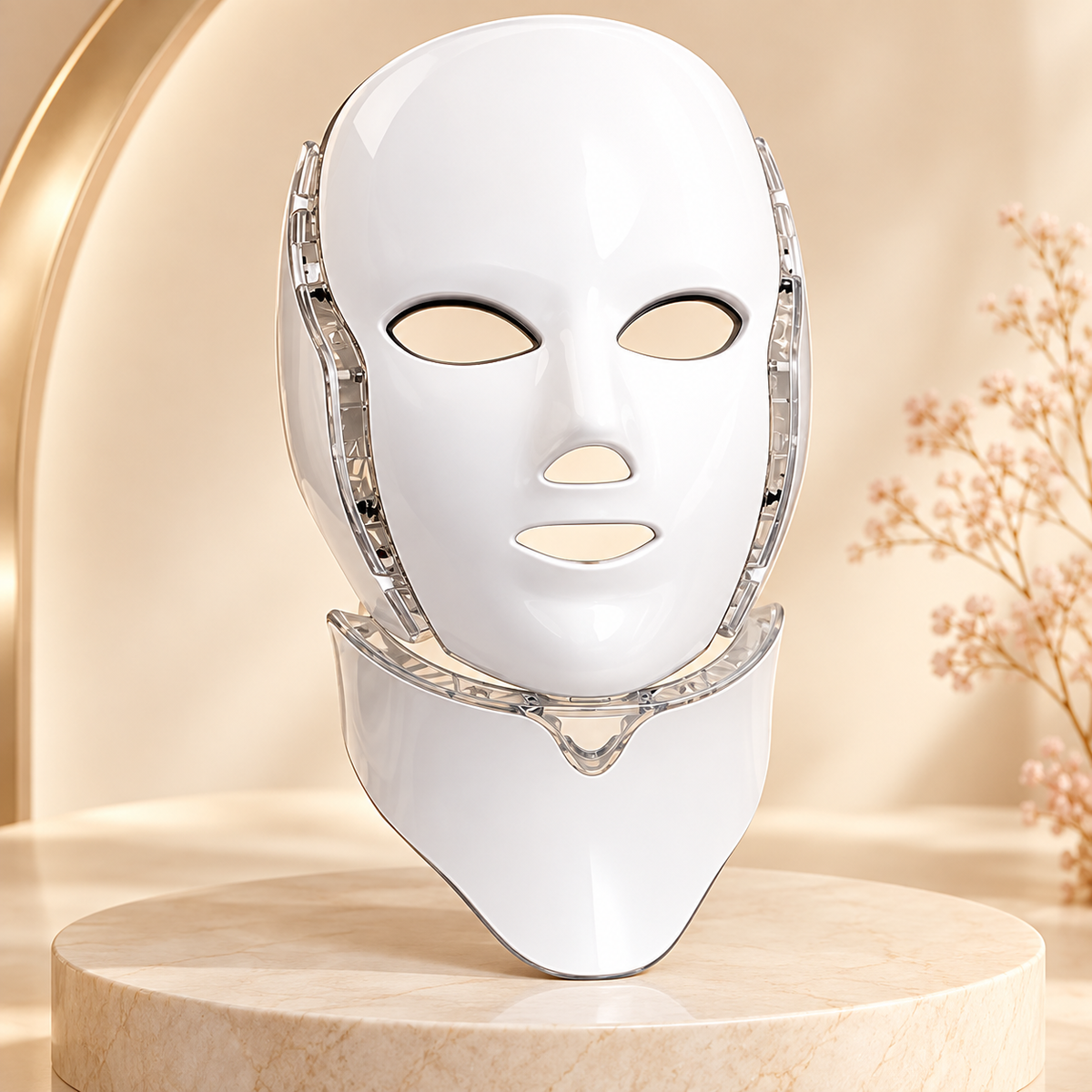 7-Colour LED Face & Neck Mask – Protien Hub
