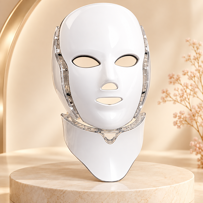 7-Colour LED Face & Neck Mask – Protien Hub