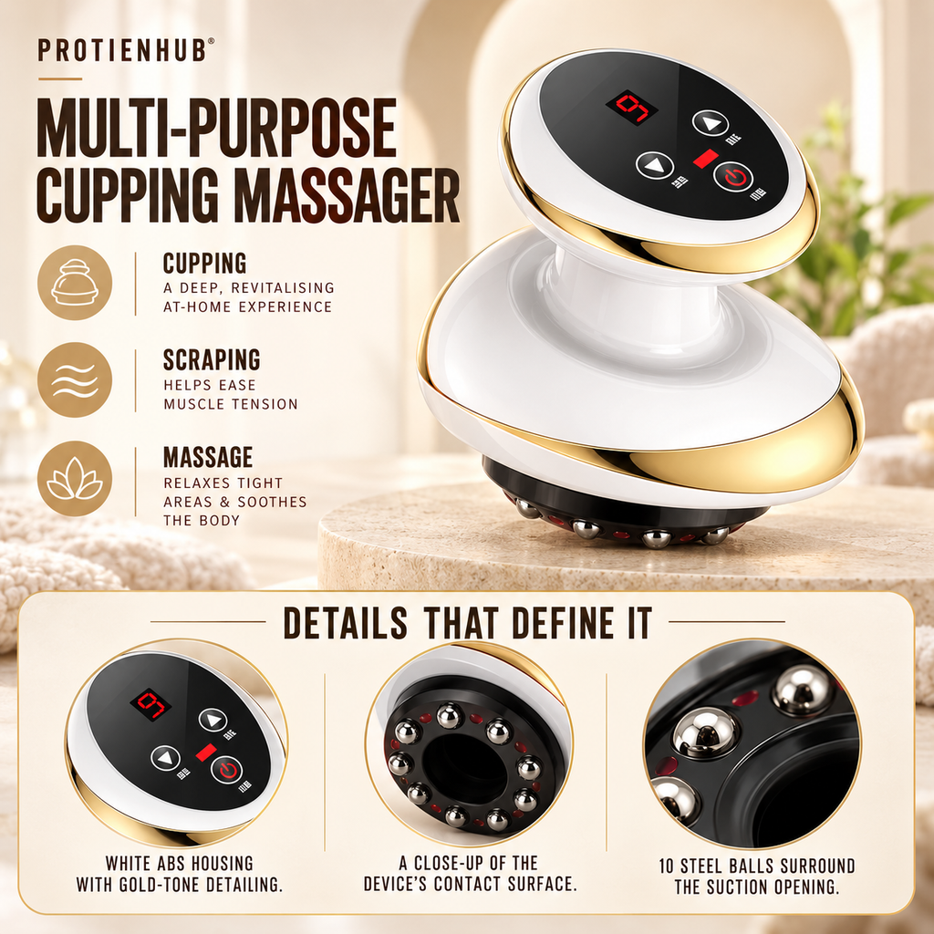 Heated Electric Cupping Massager – Protien Hub