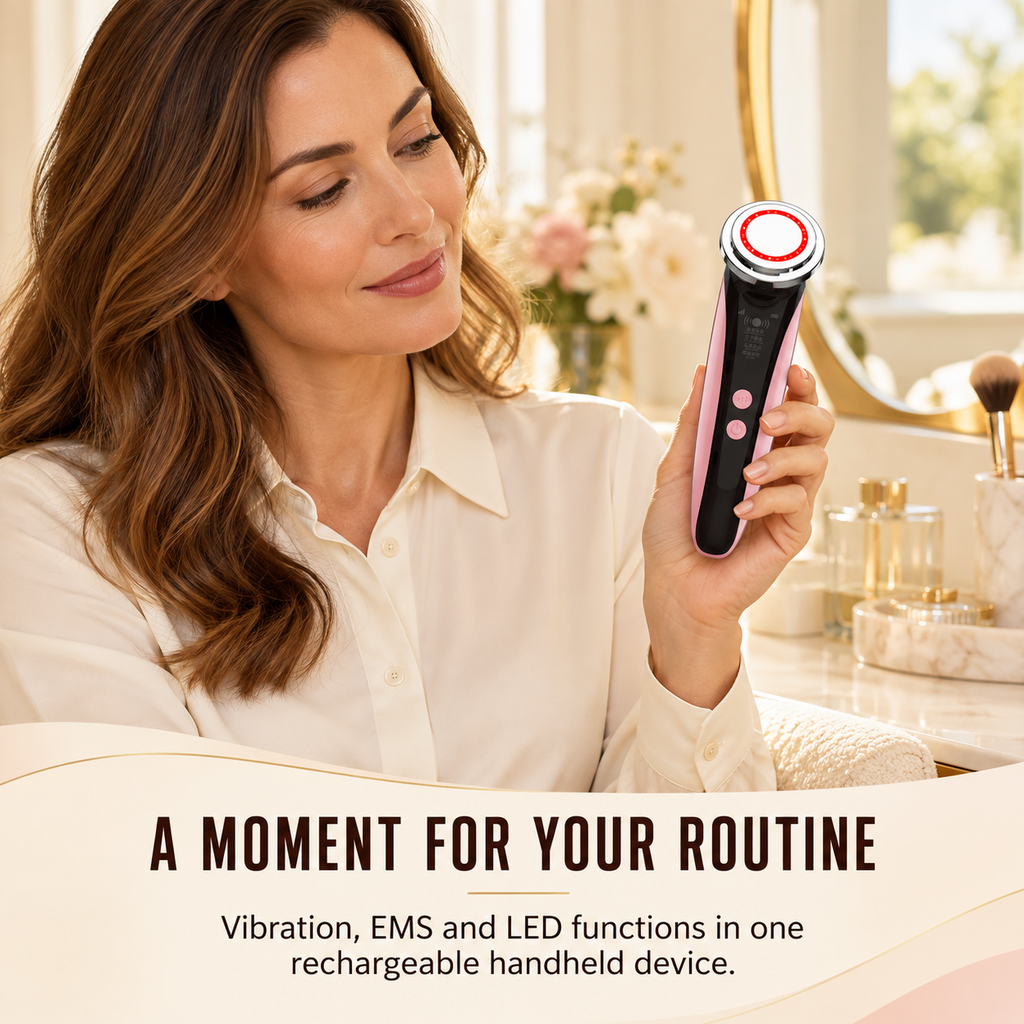 5-in-1 EMS Facial Device – Protien Hub