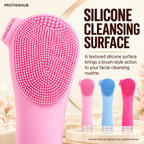 Rechargeable Silicone Face Brush – Protien Hub