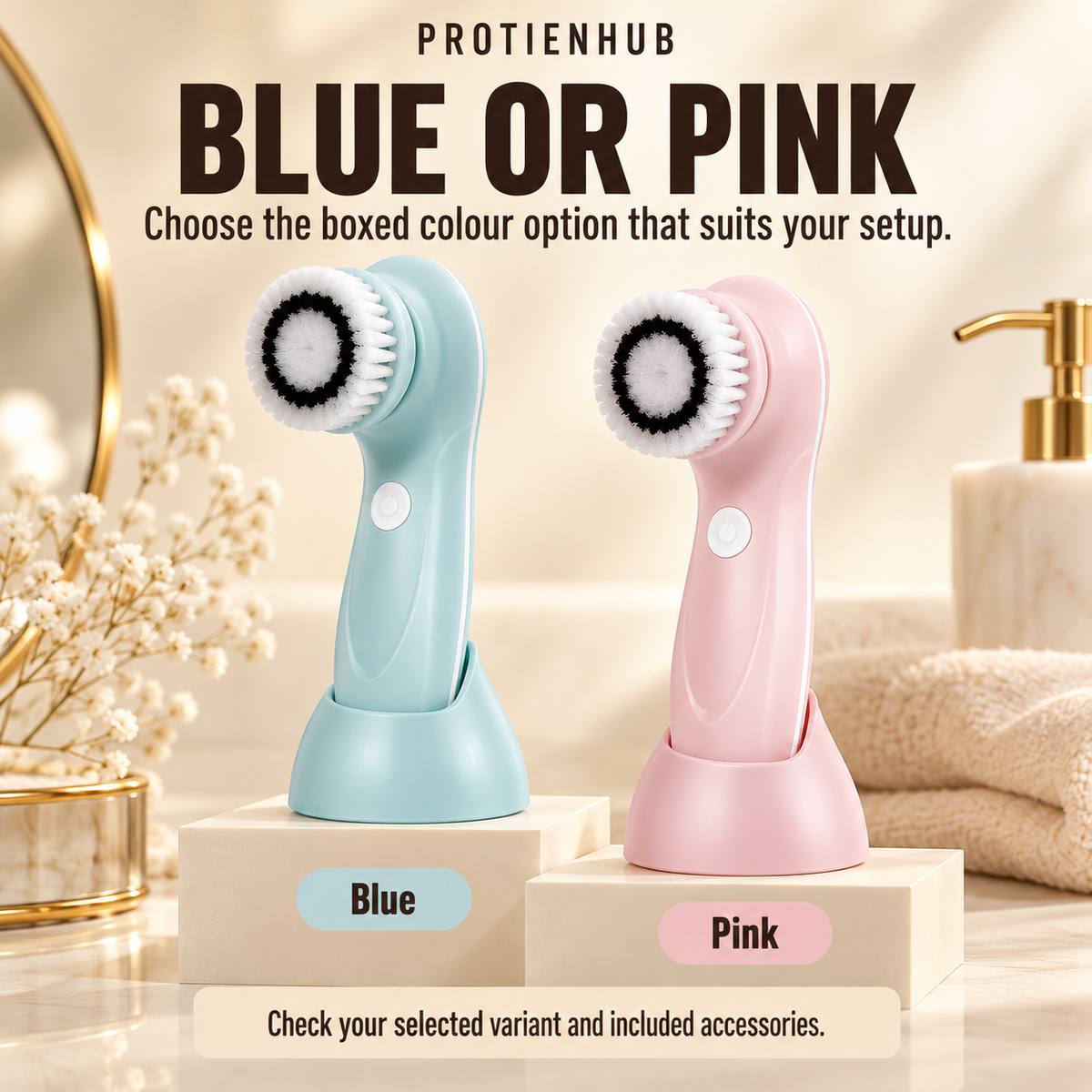 Electric Facial Brush Set – Protien Hub