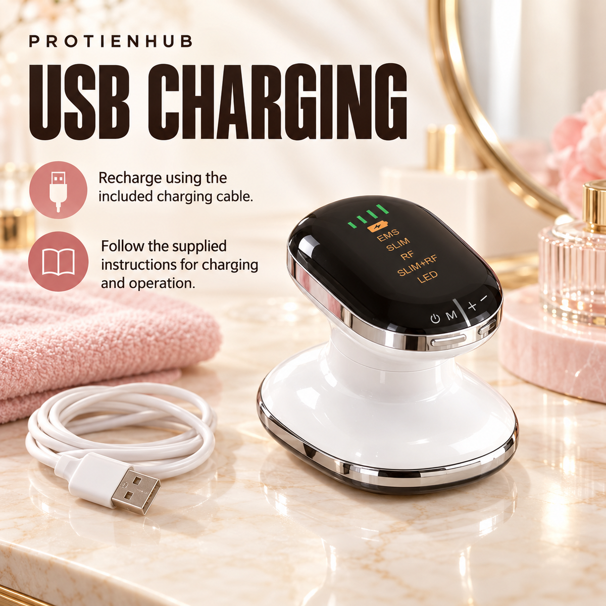 Rechargeable Body Massager – Protien Hub