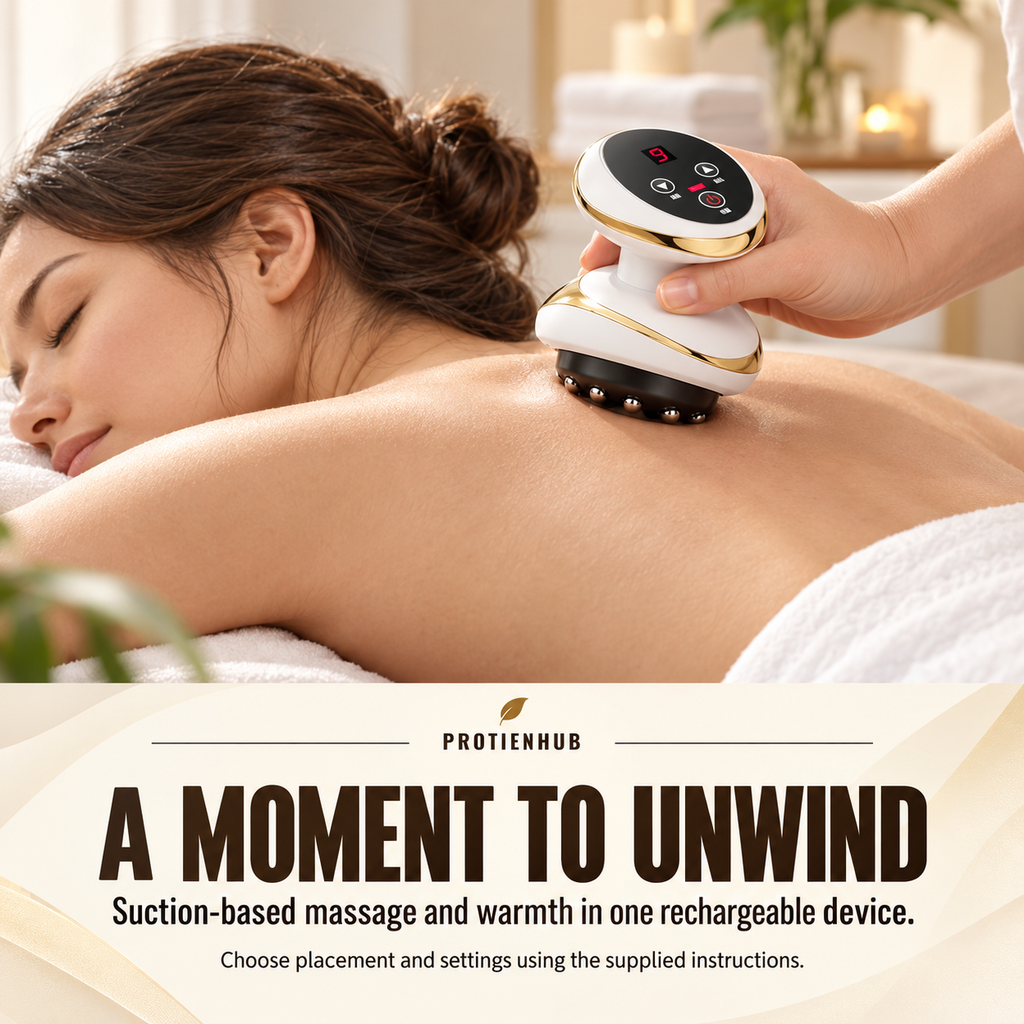 Heated Electric Cupping Massager – Protien Hub
