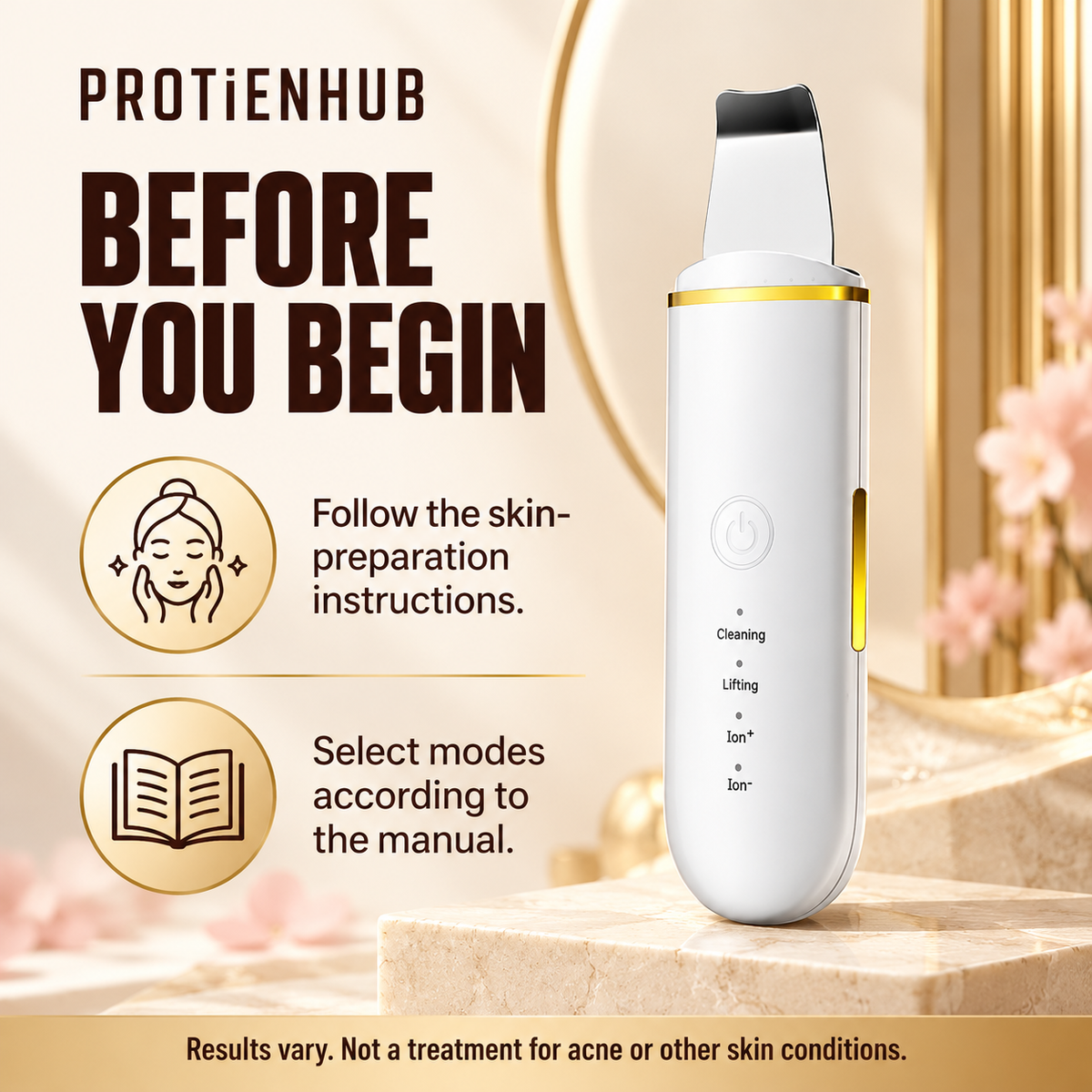 Ultrasonic Skin Spatula – Protien Hub