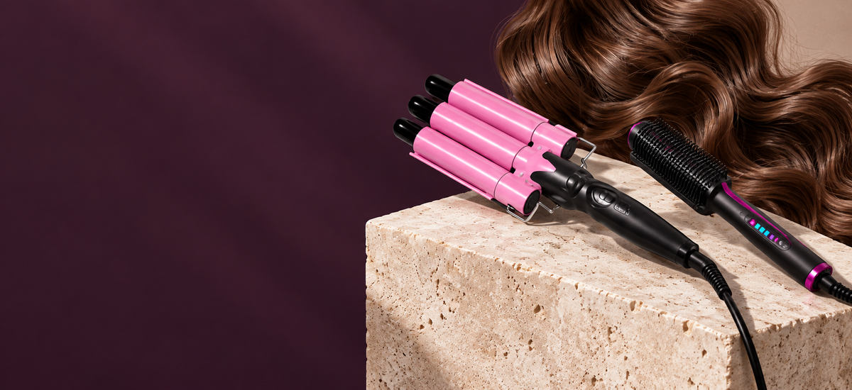 hair banner beauty tools